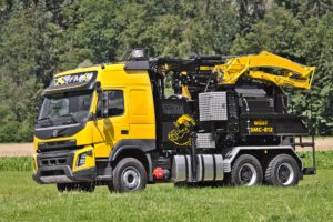 Mobilní štěpkovač Wüst SMC-812