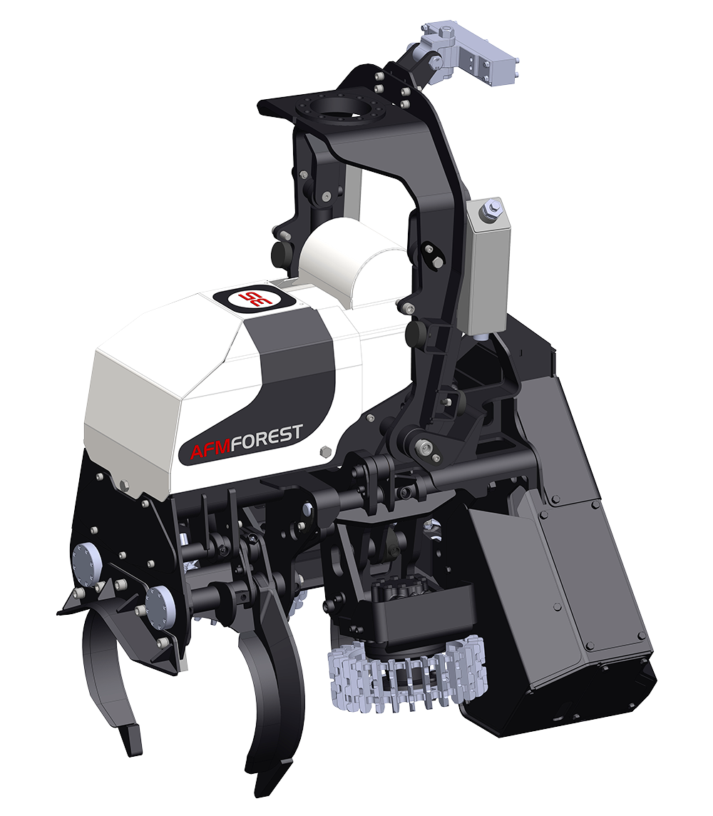 Harvestorová hlavice AFM 35