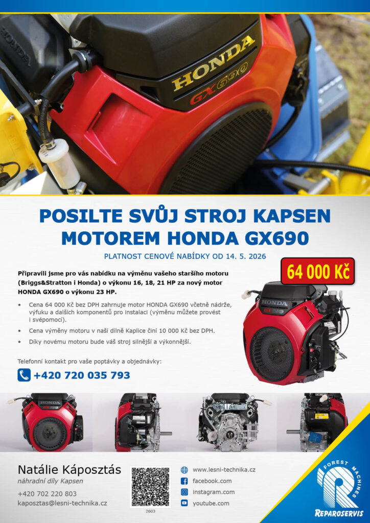 Akční nabídka na výměnu motoru